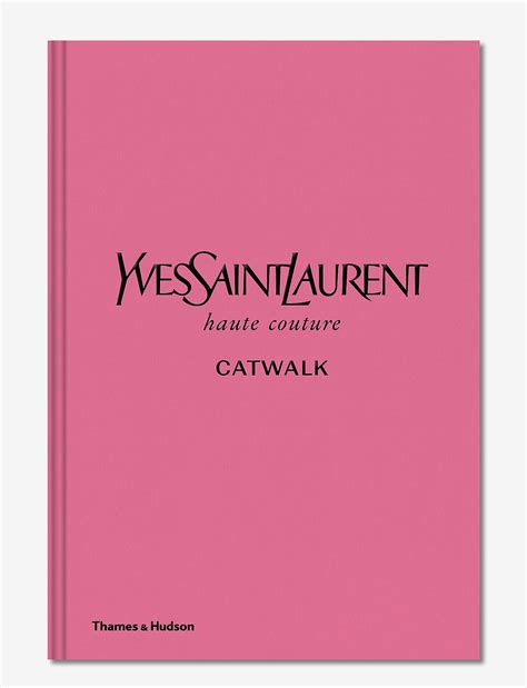 pink yves saint laurent book